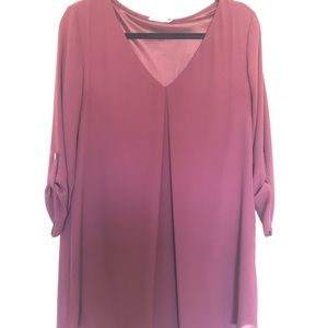 Lush Wine Colored Dress